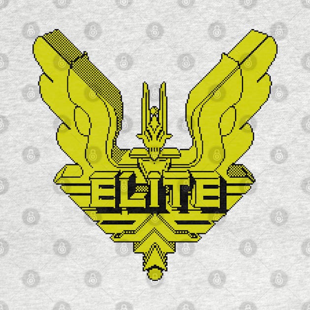 Elite 8 Bit Game Art by 8 Fists of Tees